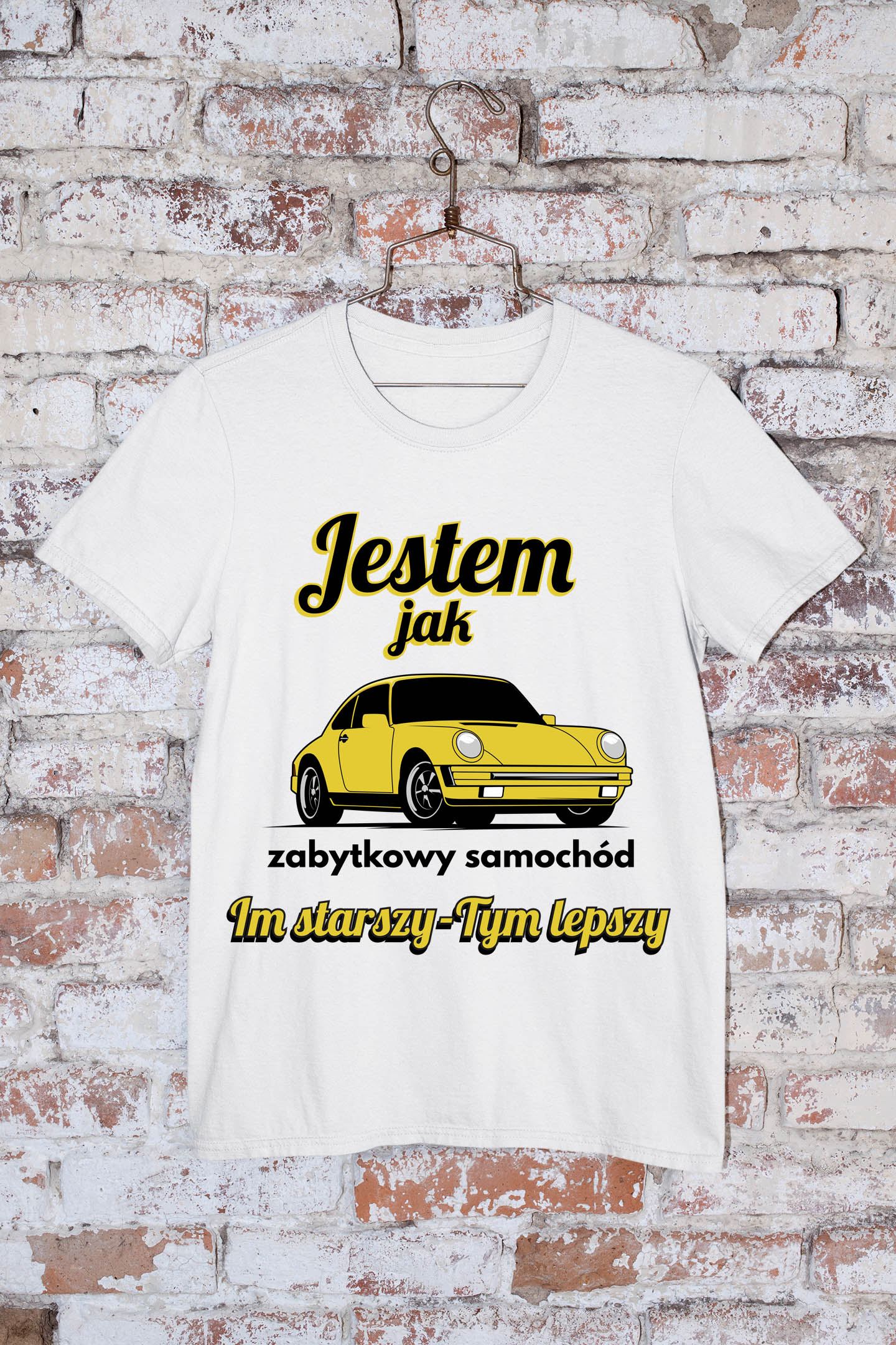 T-Shirt Jestem jak zabytkowy samochód