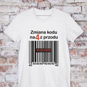 T-Shirt Zmiana kodu