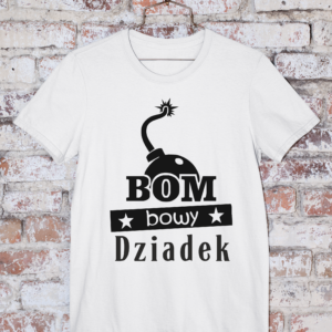 T-shirt Bombowy dziadek
