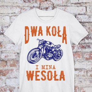 T-Shirt Dwa koła i mina wesoła