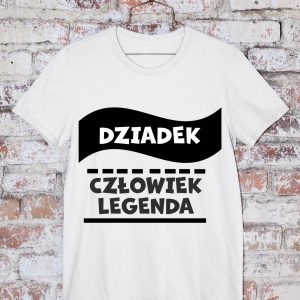 T-Shirt Dziadek człowiek legenda