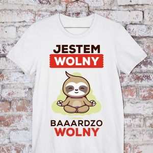 T-Shirt Jestem Wolny