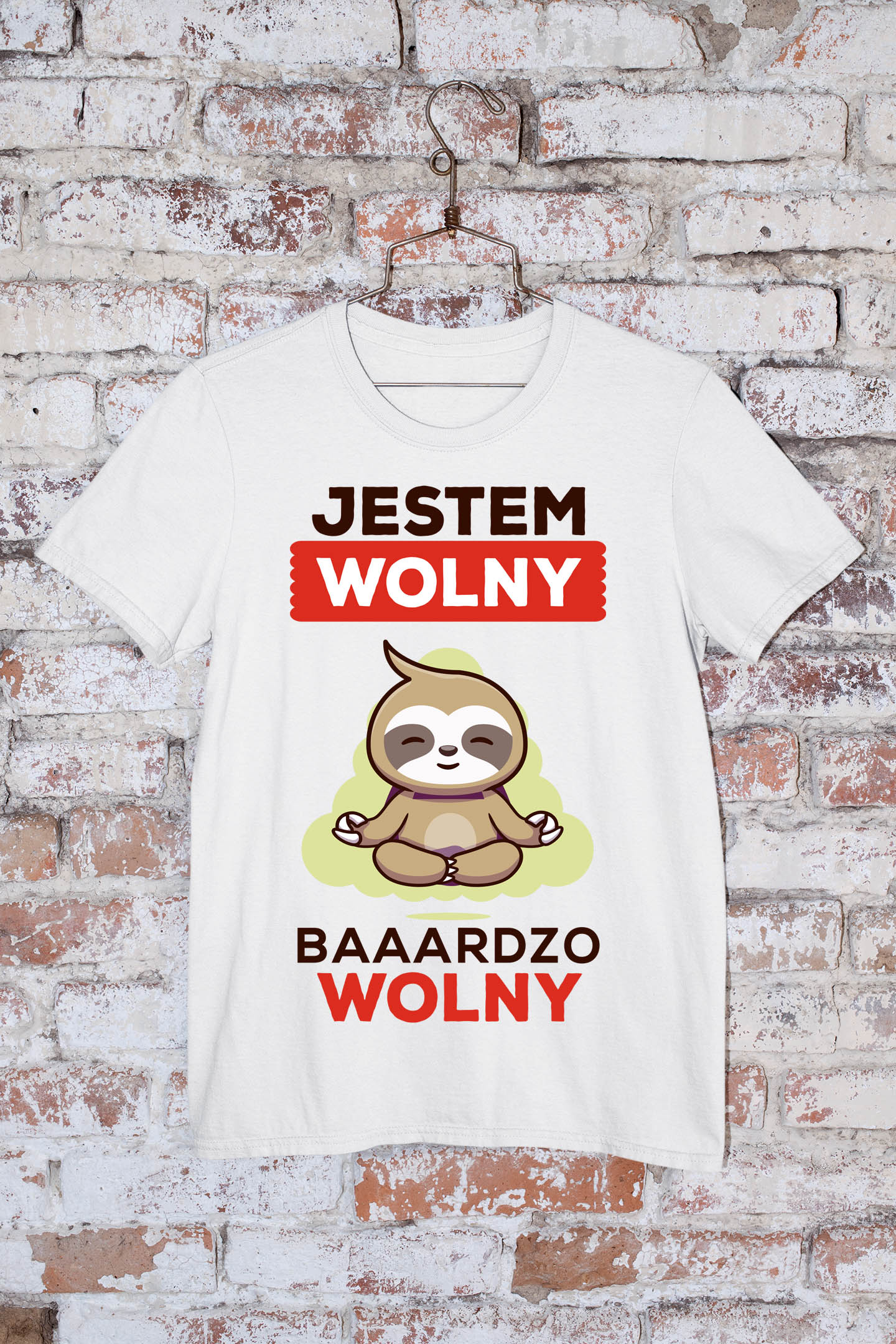 T-Shirt Jestem Wolny