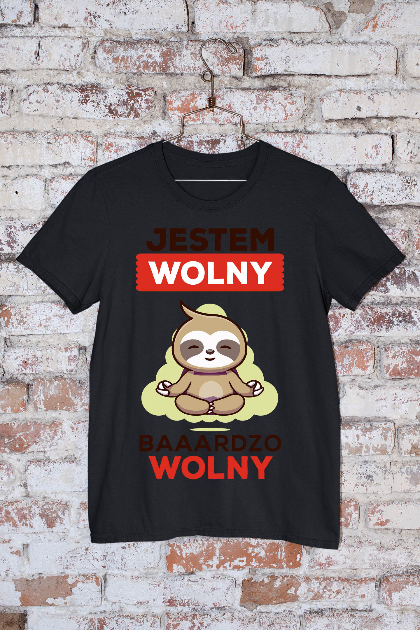 T-Shirt Jestem Wolny - obrazek 4