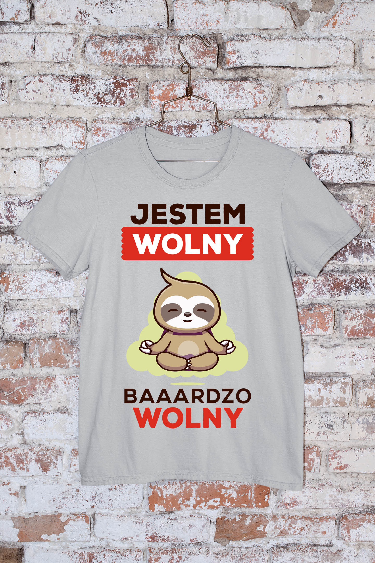 T-Shirt Jestem Wolny - obrazek 2