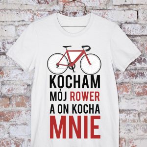 T-Shirt Kocham mój rower