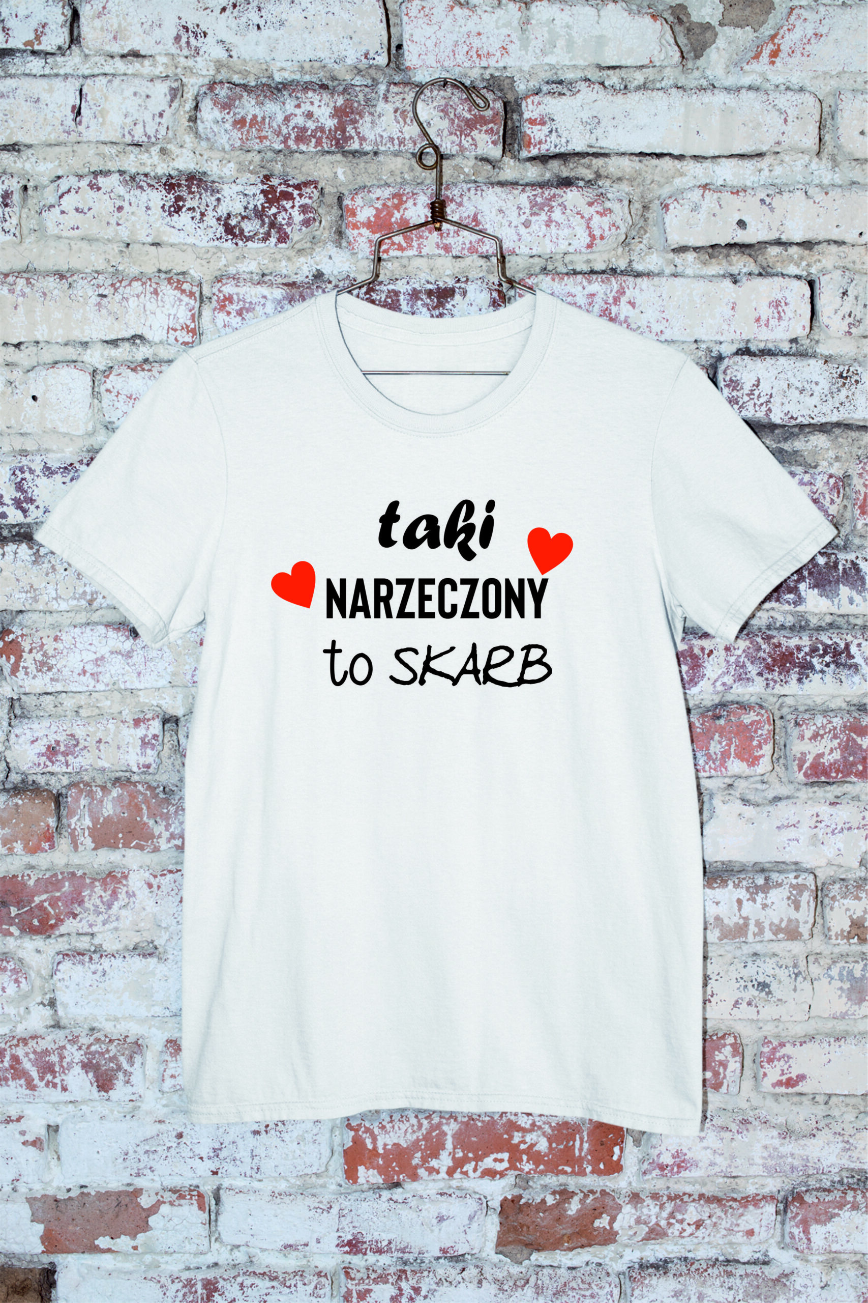 T-shirt Taki narzeczony to skarb - obrazek 2