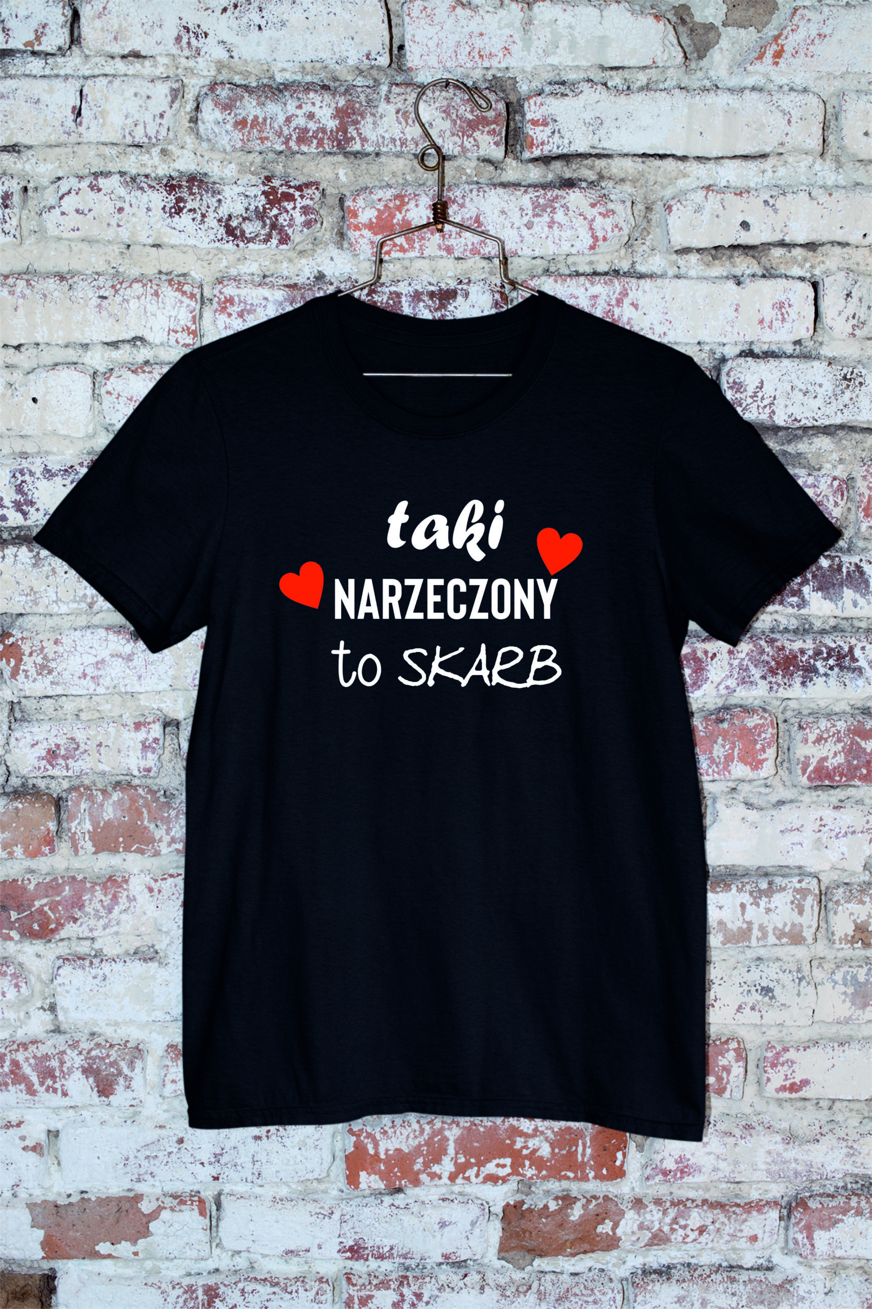 T-shirt Taki narzeczony to skarb