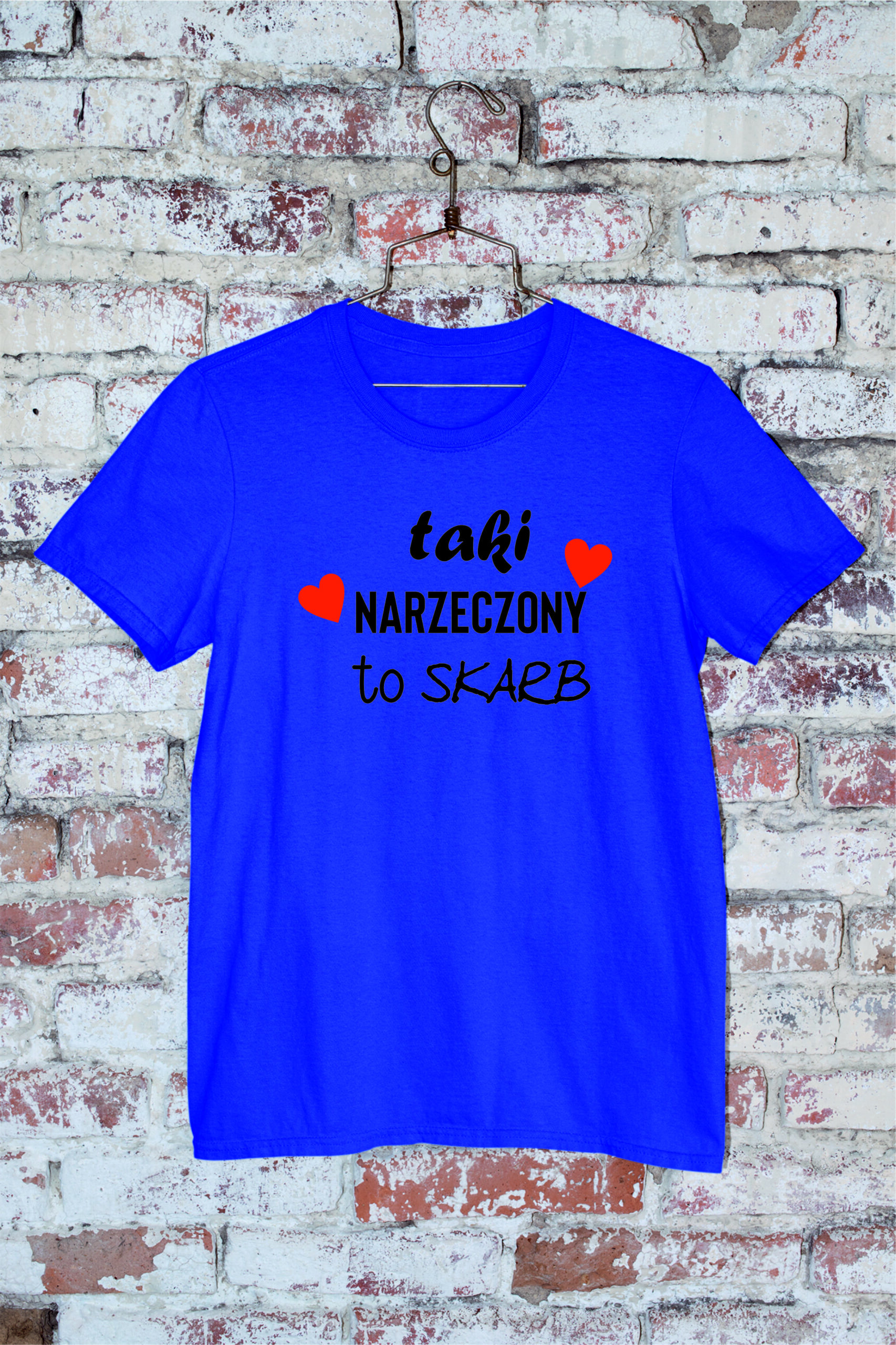 T-shirt Taki narzeczony to skarb - obrazek 4