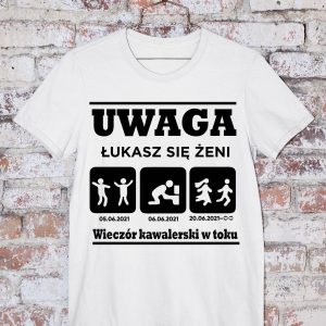 T-Shirt Kawalerski w toku